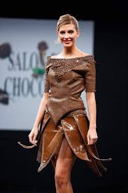 Salon Du Chocolat Le Defile 2015 Camille Cerf Miss France 2015 Christelle Brua