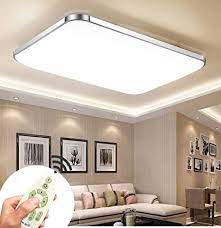 Welche moderne oder klassische deckenleiste led gefällt ihnen am besten? 72w Dimmbar Mit Fb Led Deckenleuchten Modern Deckenlampe Flur Schlafzimmer Wohnzimmer Lampe Energiespar Licht Moderner Minimalistischer Stil Silberrahmen Amazon De Beleuchtung