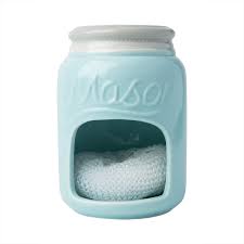 A wide variety of kitchen sink caddy options are available to you, such as plastic type, feature, and tools type. Buy Ceramic Kitchen Sponge Holder Sink Caddy Kitchen Decor And Accessories Farmhouse Style Country Kitchen Sink Decor Rustic Mason Jar Decor Sponge Holder Scrubby Holder Aqua Blue Online In Vietnam 687250257