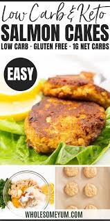 Low Carb Keto Salmon Patties Recipe Salmon Cakes In 2020 Salmon Patties Recipe Salmon Recipes Keto Salmon