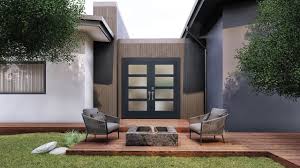 Maybe you would like to learn more about one of these? Patio Door Ideas Porch Inspiration Wooden Deck Modern Home Double Doors Modern Porch Los Angeles By El El Wood Products Corp Houzz