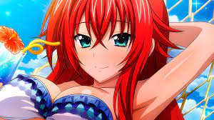 High School DxD: Las chicas visten atractivos trajes de baño para un evento  — Kudasai