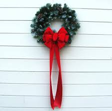 Red velvet christmas ribbon width: Large 14 16 18 Outdoor Christmas Bow Big Red Bow Weatherproof Bow Giant Red Bow Large Wreath Christmas Wreath Bows Large Wreath Tree Topper Bow