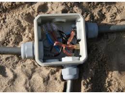 Electrical wiring underground junction box. Filobox Pu Resin