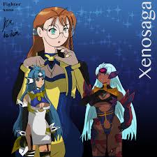 Xenosaga ladies fighterxaos - イラスト ART street (アートストリート)