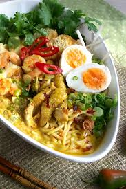 Prawn And Chicken Laksa Chicken Laksa Laksa No Cook Meals