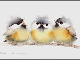 Ich Habe Einen Abdruck Davon In Meinem Badezimmer Lieben Sie Diese Kleinen Chickadees Aquarell Abdruck Badezimmer Tiergemalde Aquarelltiere Aquarell