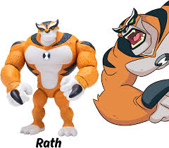 .such as ben 10, ben 10: Amazon Com Ben 10 Rath Action Figure Toys Games