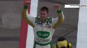When carl edwards wins a sprint cup race, a feat achieved in consecutive weeks now, it seems like a triumph of truth, justice and the american way. Carl Edwards Reveals Why You Won T See Him Racing On A Nascar Track Again