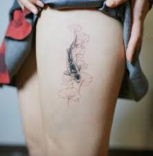Pin By Bruna Lentini On Tattoo In 2020 Coy Fish Tattoos Girly Tattoos Koi Fish Tattoo