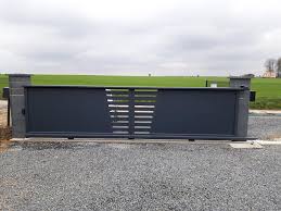 Maybe you would like to learn more about one of these? Kpark Le Havre Portail Coulissant Sigma Motorise Gris Facebook