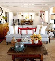 Beach Haven Beach Cottage Living Room Red Accents French Living Room Decor Fresh Living Room Country Style Living Room