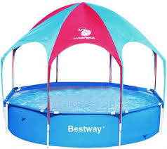 Piscine Detachable Tubulaire Ronde Bestway Splash A L Ombre 244x51 Cm 56193 Brycus