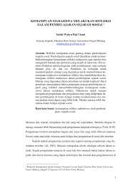 Contoh model pembelajaran tgt pakem matematika smp. Pdf Kemampuan Mahasiswa Melakukan Refleksi Dalam Pembelajaran Sejarah Sosial