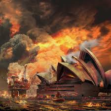 On social media, many argued that the eerie and alarming scene of a burning ocean clearly demonstrated the inherent problems of allowing oil companies to tap into fossil fuel reserves from the ocean floor. Sidney Burning Inspired By Oil Spill In The Gulf Of Mexico Flickr
