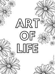 Your child will love coloring his favorite zoo animals. Creative Coloring The Art Of Life Cancer Foundation