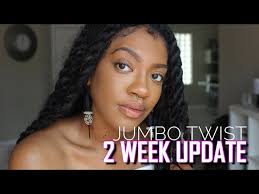 JUMBO TWIST 2 WEEK UPDATE, Products ive used & Maintenance