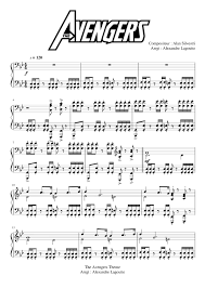 The Avengers Theme Piano Sheet Music For Piano Download Free In Pdf Or Midi Cello Sheet Music Piano Sheet Music Free Piano Music