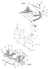 2000 jeep grand cherokee auto parts. Jeep Grand Cherokee Zj Replacement Suspension 1992 2000 Front Diagram 4wp