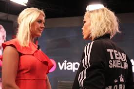 Mikaela destiny laurén (born 20 january 1976) is a swedish professional boxer and former national team swimmer. Photos Mikaela Lauren Klara Svensson Go Face To Face Boxing News