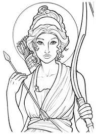 Apollo And Artemis Black And White Google Search Schizzi Disegni Da Colorare Disegni
