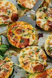 Zucchini Pizza Bites Recipe Pizza Bites Recipes Zucchini Pizza Bites