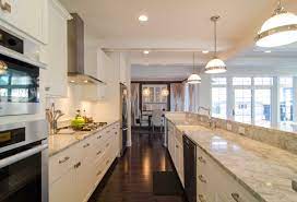 Half Wall Idea Galley Style Kitchen Galley Kitchen Design Galley Kitchen Cabinets