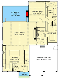 If you have chosen a cottage plan without a developed basement, our design department can customize your plan for your needs. Plan 93114el Exclusive Contemporary Home Plan With Main Floor Master And Optional Finished Basement Contemporary House Plans House Plans Contemporary House