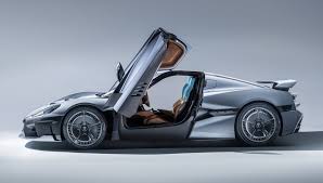 Rimac C Two Doors Open Side View 2018 Wallpaper Electric Cars Super Cars Car