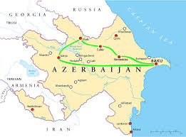 Map of major defense facilities throughout azerbaijan. Deutsche In Aserbaidschan Enctours Azerbaijan Beyond