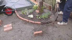 Brick Construction For A Tree Area Border Brick Garden Around Tree Brick Construction