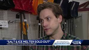 Western PA stores run out of salt; Frigid temperatures continue