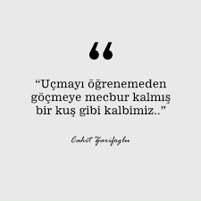 Güzel sözler için sayfaya davetlisiniz cahit zarifoğlu sözleri. I Wonder A Lot Ucmayi Ogrenmeden Gocmeye Mecbur Kalmis Bir Kus