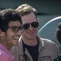 From left) Senior Master Sgt. Eric Emmett, an aeromedical