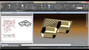corner kitchen sink designautocad 3d