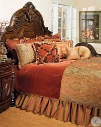 Michael amini eden bedroom set. Woodside Park King Bedding Set 13pc From Aico Bcs Ks13 Wdsprk Spi Coleman Furniture