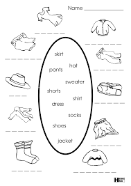 This page has a lot of free printable clothes worksheet for kids,parents and preschool teachers. 7 Best Clothing Printable Worksheets For Preschoolers Printablee Com