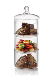 Glass apothecary jars ukg pro learning. 3 Tier Stacking Glass Apothecary Jar Glass Storage Canisters For Kitchen Stackable Apothecary Kitche Kitchen Canisters Glass Apothecary Jars Glass Storage