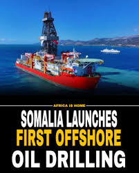 Somalia🇸🇴 will begin its first offshore oil drilling as the Turkish  vessel Çağrı Bey arrives Friday, following last year's seismic surveys.  Petroleum Minister Dahir Shire called it a “historic milestone.” Officials  say