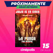 La purga por siempre (esp) josh lucas, tenoch huerta, ana de la reguera. Cinepolis Photos Facebook