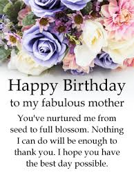 God will always give his angel best 29. To My Fabulous Mother Rose Happy Birthday Card Birthday Greeting Cards By Davia