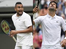 Jun 23, 2021 · djokovic and kyrgios played twice within a couple of weeks in 2017, and the aussie scored both wins in acapulco and indian wells. Kyrgios Djokovic Aces Viral Video Nick Kyrgios Eclipses Novak Djokovic By Serving Up 43 Second Game At Wimbledon 2021 Watch Tennis News