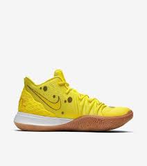 Kyrie 5 basketball shoes (white/black. New Nike Kyrie X Spongebob Collection Shoes Are Former Celtic Kyrie Irving S Sneakers Hot Hilarious Or Hideous Masslive Com