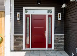 Door frame with transom bar and glass, panel or louver above door opening. Steel Fiberglass Doors Kohltech Windows Doors Canada Us