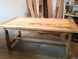 It is an oil based wood finish. Uys And Jessica Reclaimed Chunky Yellow Pine Rustic Table Homestead Store