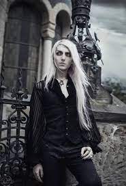 Valentin Winter Gothic Fashion Men Vampire Fashion Goth Guys