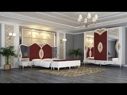 اتفرجي على احدث موديلات غرف نوم مودرن كاملة بالدولاب والتسريحه 2019 Youtube Bed Furniture Bedroom Decor Room Set