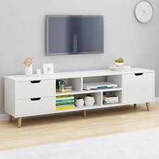 Begitu juga dengan pemilihan partisi yang memisahkan antara ruang satu dengan lainnya juga menggunakan kayu. Jual Meja Tv Sederhana Model Minimalis Kaki Retro Jepara Heritage
