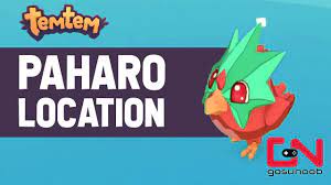 Temtem Paharo Location - Where to find & How to Catch Untamed Paharo -  YouTube