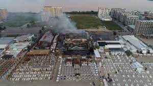 Un incident a avut loc duminica trecută la cel mai mare centru termanl din românia. Incendiu Bamboo Mamaia 13 08 2019 Youtube